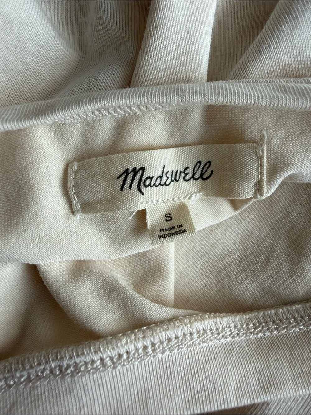 Madewell soft cream